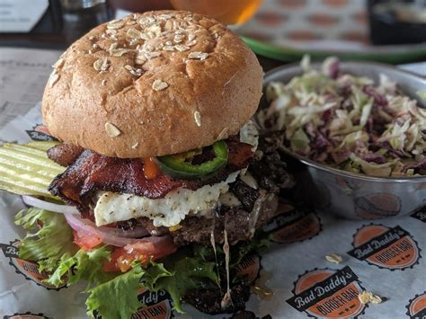 Big daddy burger - Bad Daddy's Burger Bar Ballantyne 212. Delivery. Pickup. Select a Location. More. Sign In Join Now. Bad Daddy's Burger Bar serves chef-driven burgers, chopped salads, artisan sandwiches, and local craft beers! 